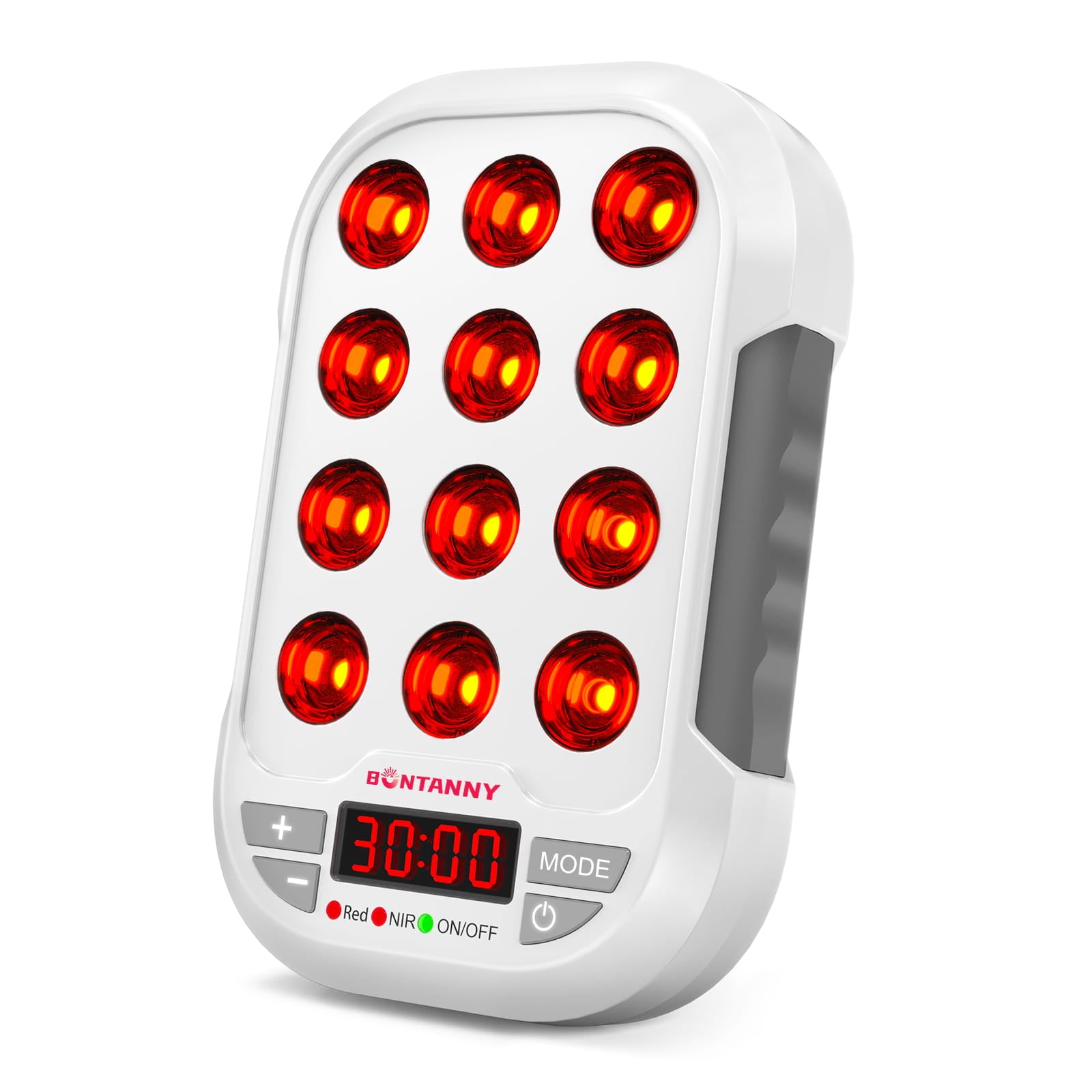 Bontanny Red Light Therapy Device - Portable BO-60 with 3 Wavelengths (660/850/1060nm)
