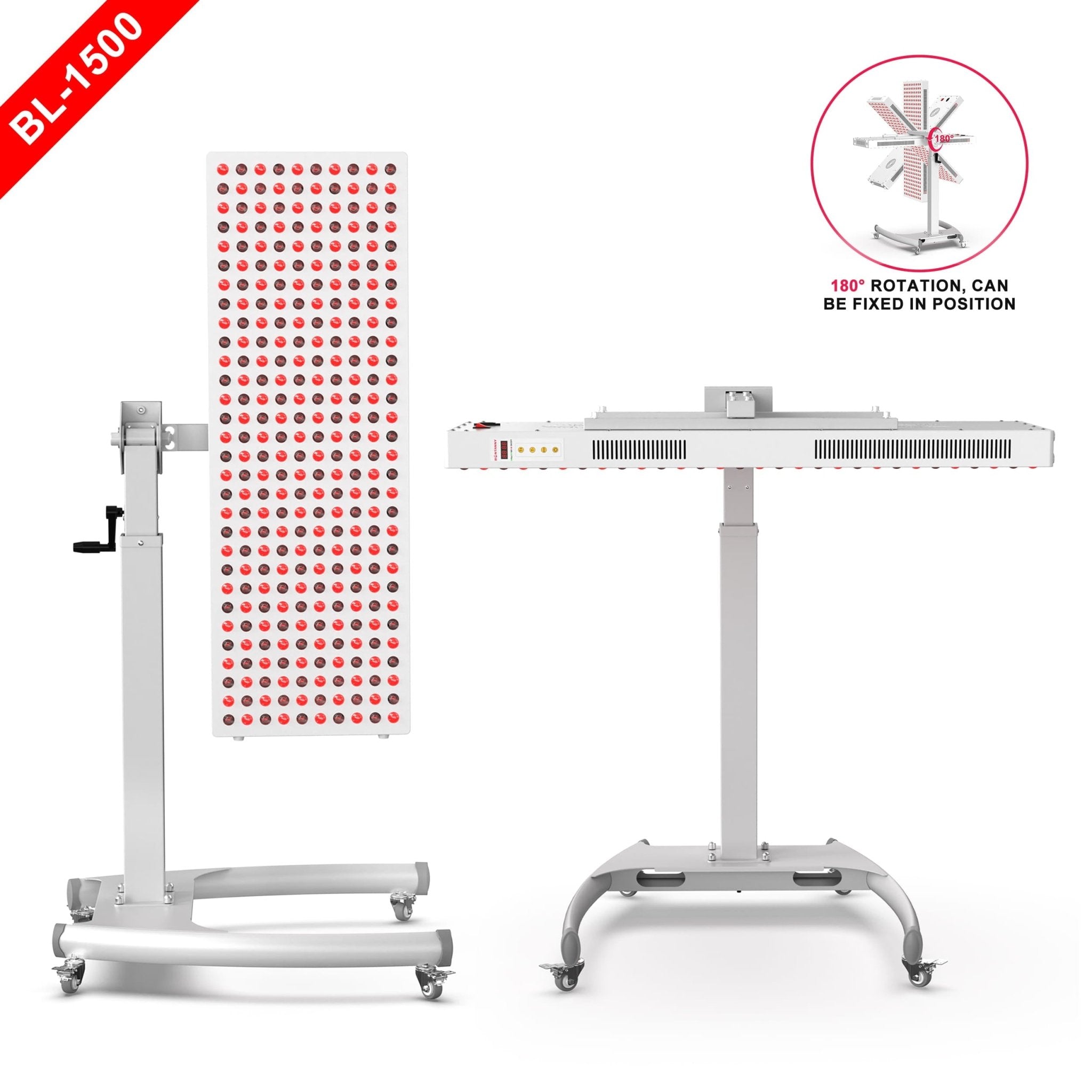 Bontanny Pro Red Light Therapy Device with Stand - Mobile Professional Series (Adjustable 180° )